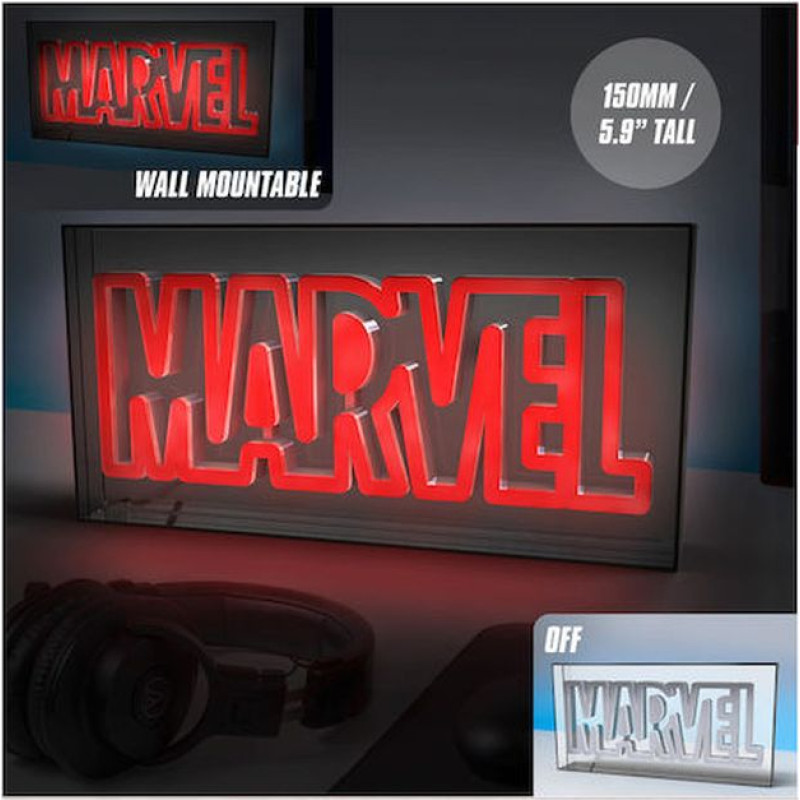 Paladone Products Paladone: Marvel - LED Neon Light (PP13125MC)