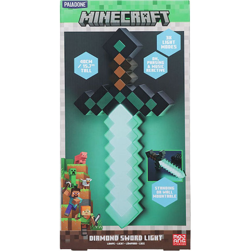 Paladone Products Paladone: Minecraft - Diamond Sword Light (PP12711MCF)