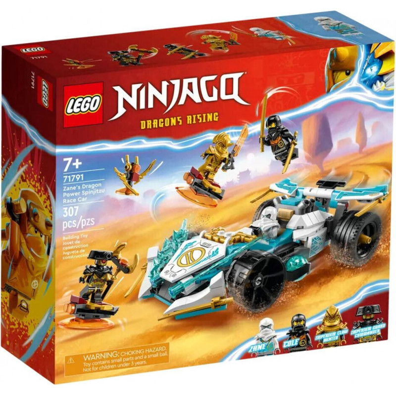 Lego ® NINJAGO®:  Zane’s Dragon Power Spinjitzu Race Car (71791)