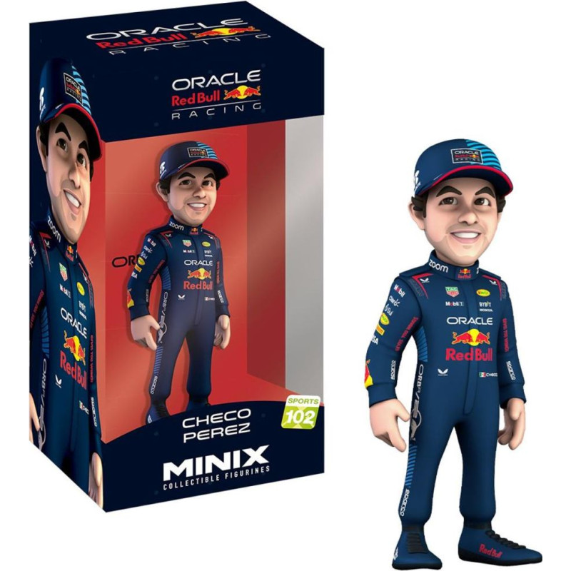 Minix Collection Minix Collectible Figurines: Other Sports - Red Bull - Checo Pιrez Figure 12 cm (MNXA6000)