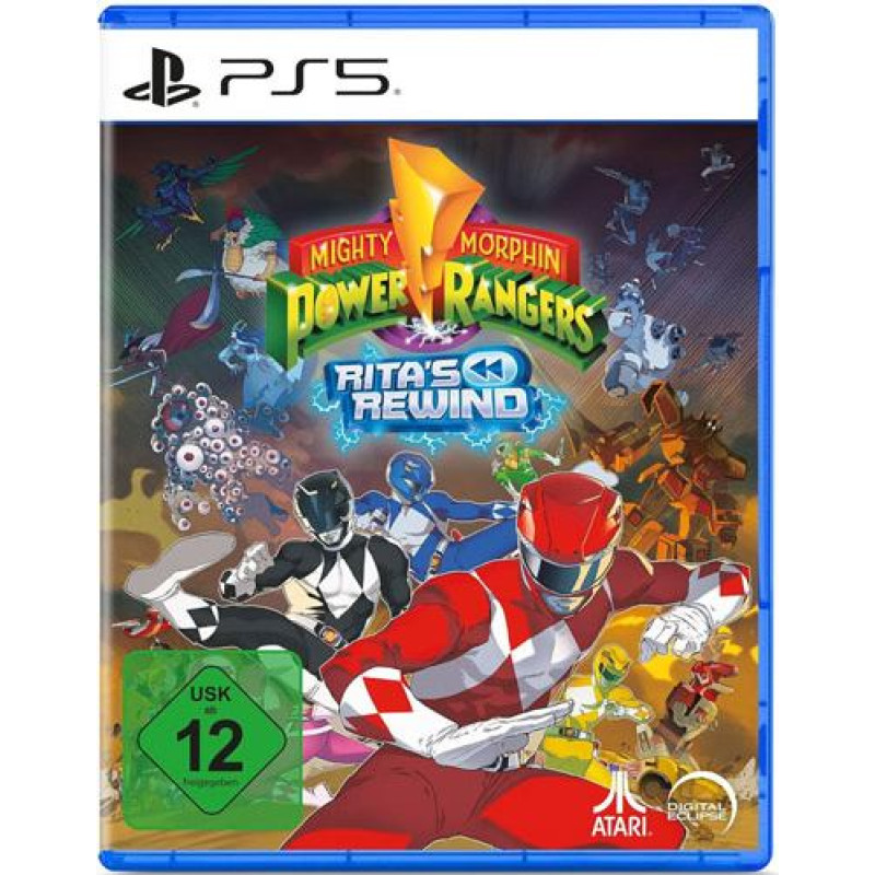 PS5 Mighty Morphin Power Rangers Ritas Rewind Playstation 5 video spēle