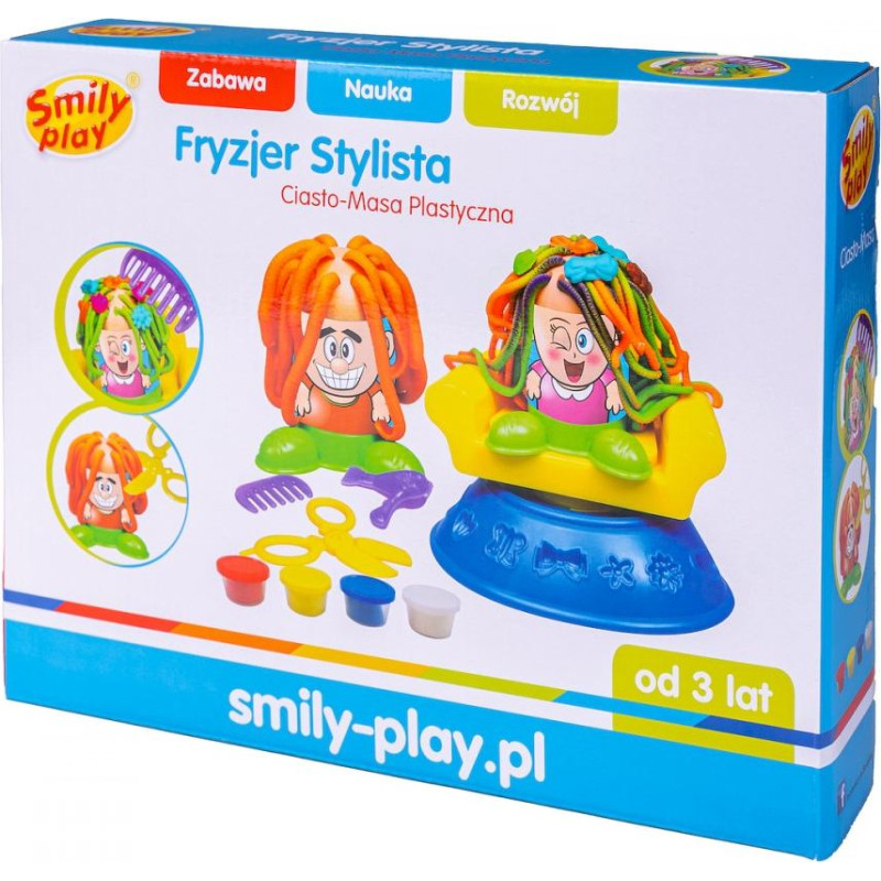Smily Play Ciasto-masa plastyczna fryzjer stylista