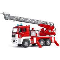 Bruder Samochód man staż pożarna z drabina,pompa i sygnał