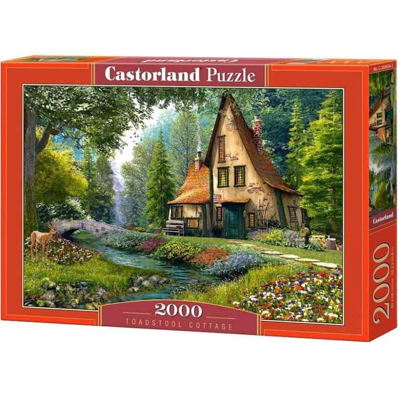 Castor Puzzle 2000 elementów chatka