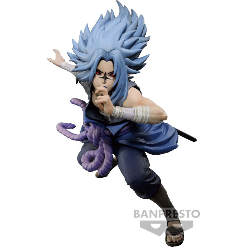 Banpresto Colosseum: Naruto Shippuden 20th Anniversary - Sasuke Uchiha Figure (11cm) (88515)