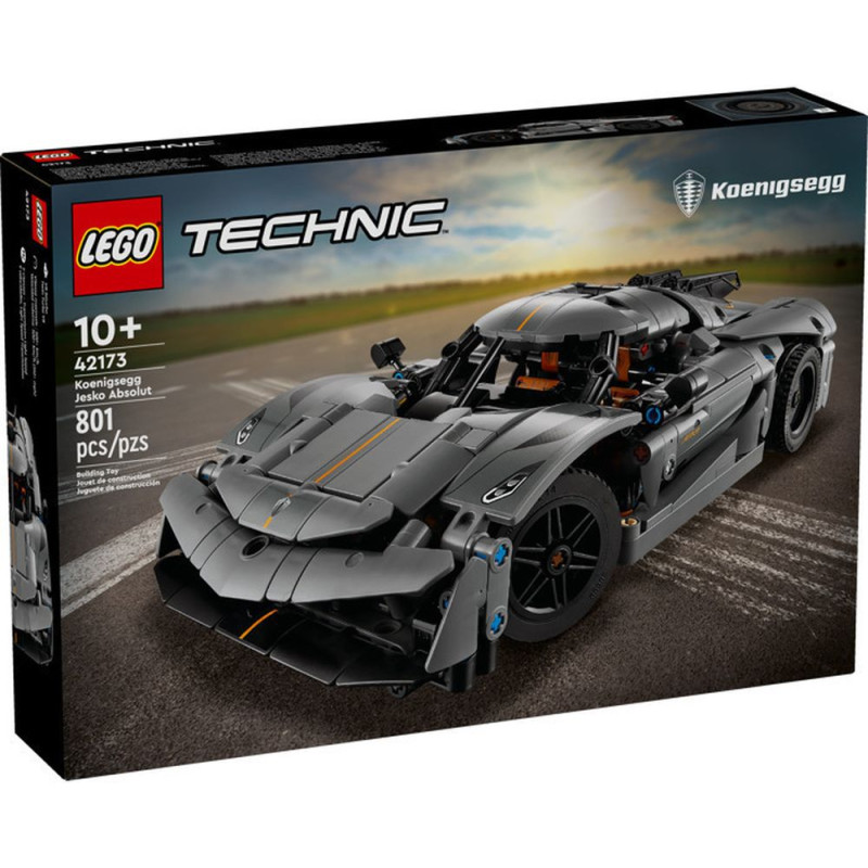 Lego ® Technic™: Koenigsegg Jesko Absolut Gray Hypercar (42173)