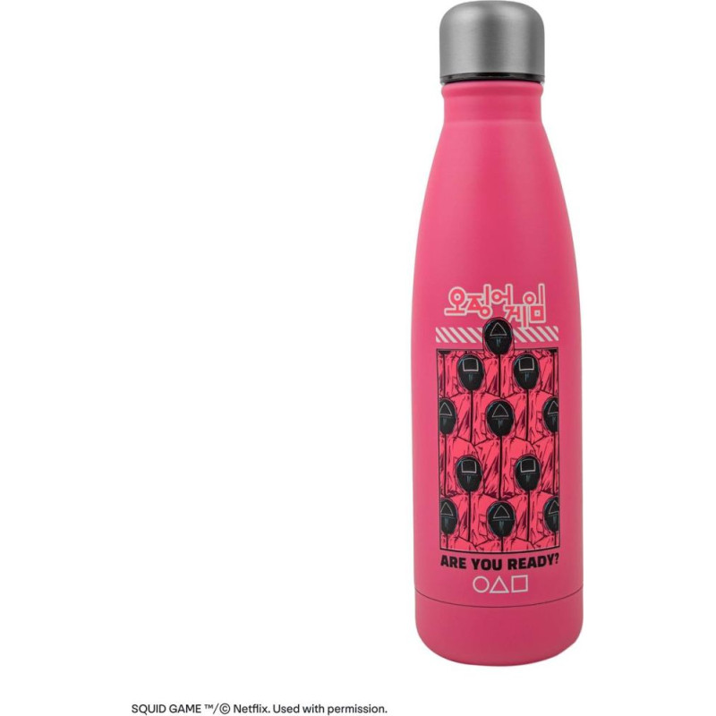 Fame Bros Cinereplicas TV Series: Squid Game - Squid Game Guards Water Bottle (CR4043)