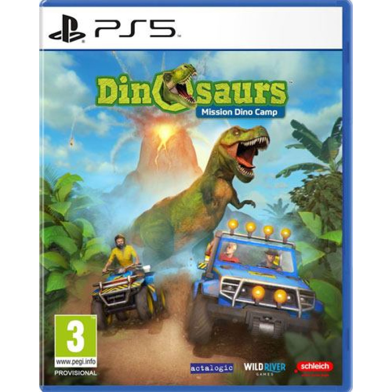 PS5 Schleich Dinosaurs Mission Dino Camp Playstation 5 video spēle
