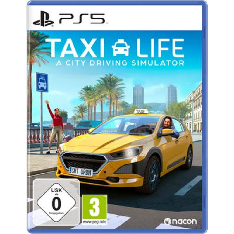 PS5 Taxi Life A City Driving Simulator Playstation 5 video spēle