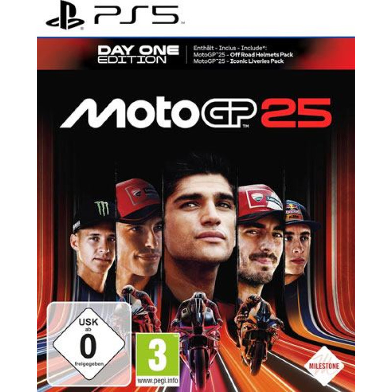 PS5 MotoGP 25 Day One Edition Playstation 5 video spēle