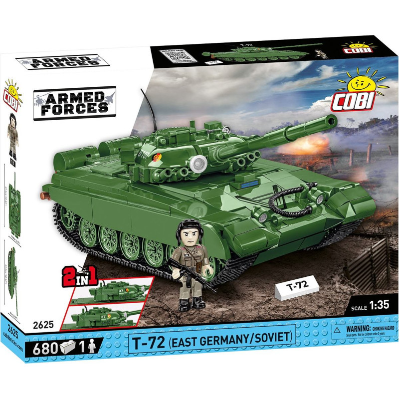 Cobi Klocki Klocki armed forces t-72 (east germany/soviet)