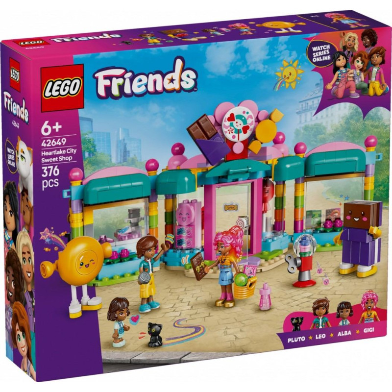 Lego Klocki friends 42649 sklep z cukierkami w heartlake