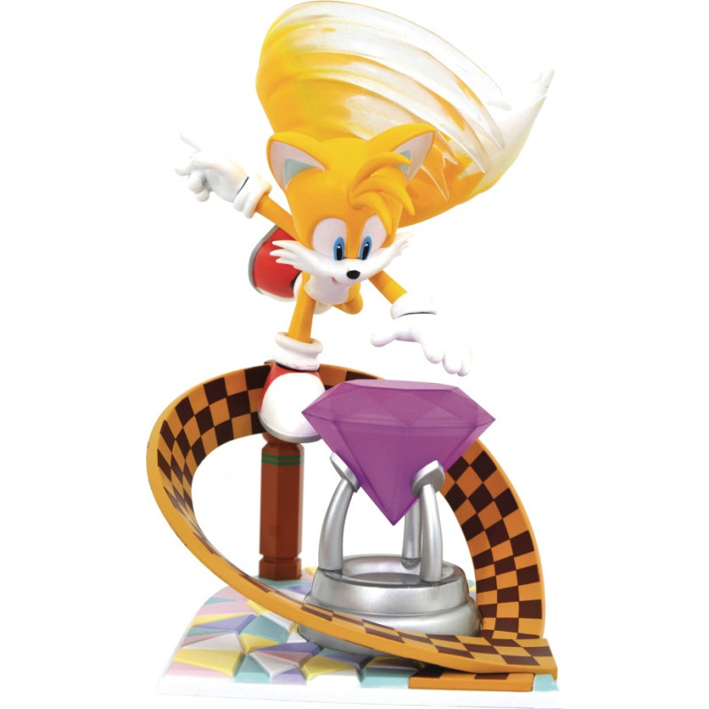 Diamond Comic Distributors Diamond Sonic Gallery - Tails PVC Statue (23cm) (Dec192344)