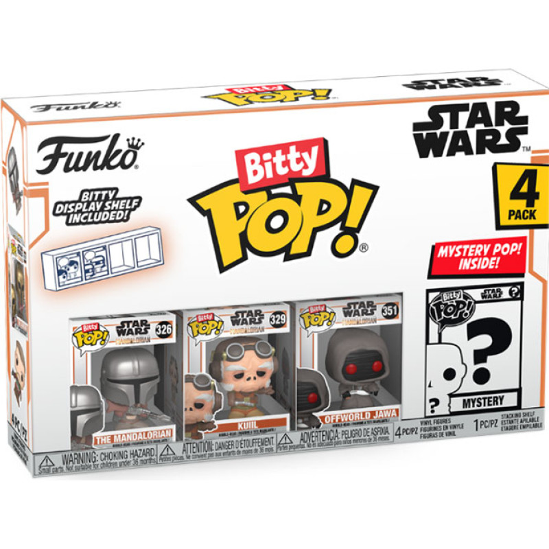 Funko Bitty Pop! 4-Pack Star Wars: The Mandalorian Vinyl Figures