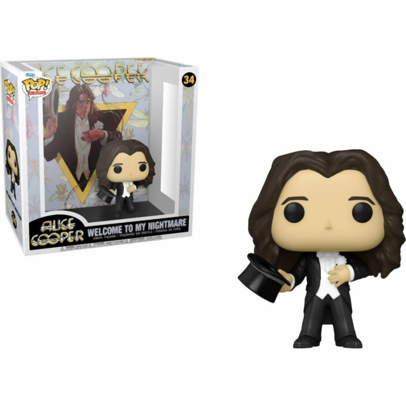 Funko Pop! Albums: Alice Cooper - Welcome to My Nightmare #34 Vinyl Figure