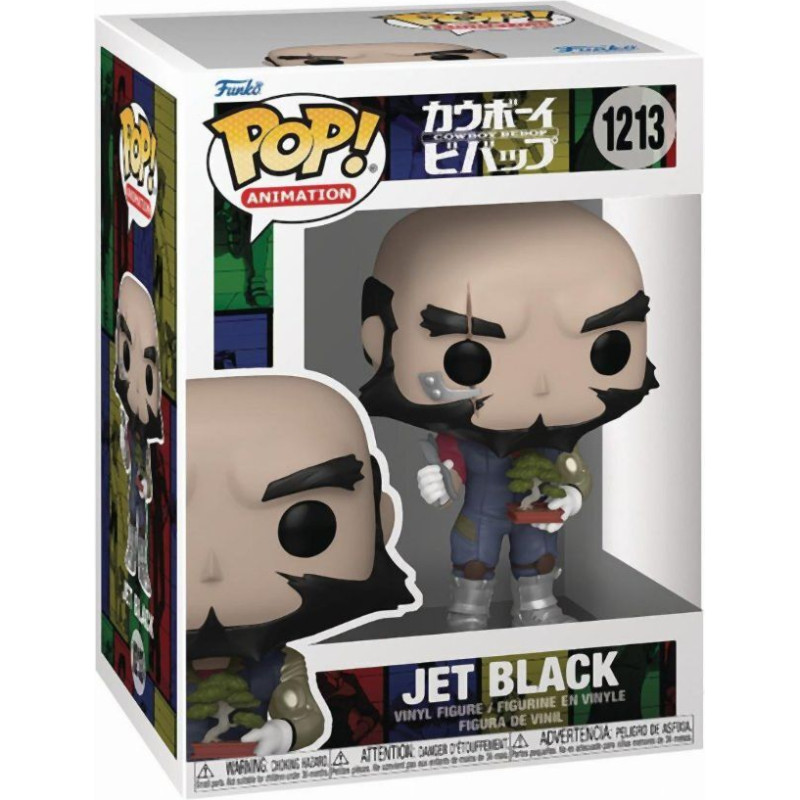 Funko Pop! Animation: Cowboy Bebop S3 - Jet Black (with Bonsai) #1213 Vinyl Figure