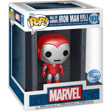 Funko Pop! Deluxe: Marvel Hall of Armor: Iron Man Model 8 Silver Centurion (Mettalic) (PX Previews Exclusive) #1038 Bobble-Head Vinyl Figure