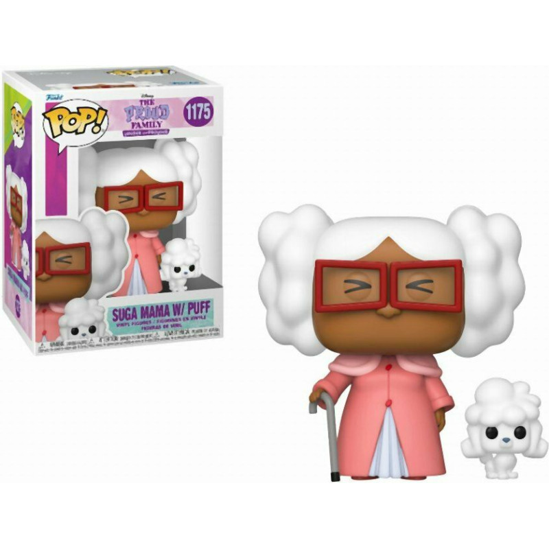 Funko Pop! Disney: Proud Family S1 - Suga Mama with Puff #1175 Vinyl Figure