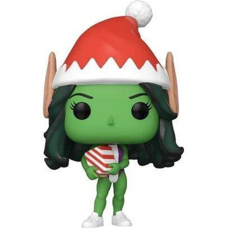 Funko Pop! Marvel: Holiday - She-Hulk #1286 Bobble-Head Vinyl Figure