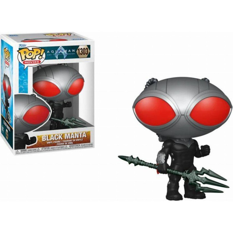 Funko Pop! Movies: Aquaman and the Lost Kingdom - Black Manta #1303 Vinyl Figure