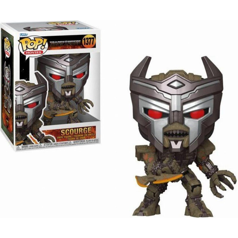 Funko Pop! Movies: Transformers Rise of the Beasts - Scourge #1377 Vinyl Figure