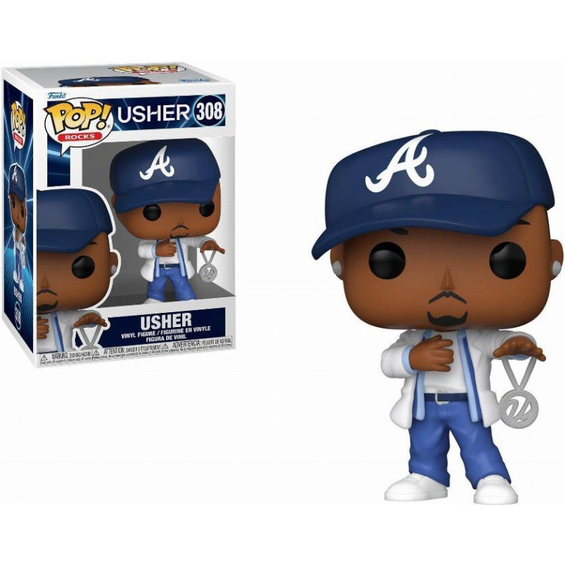 Funko Pop! Rocks: Usher (Yeah) #308 Vinyl Figure