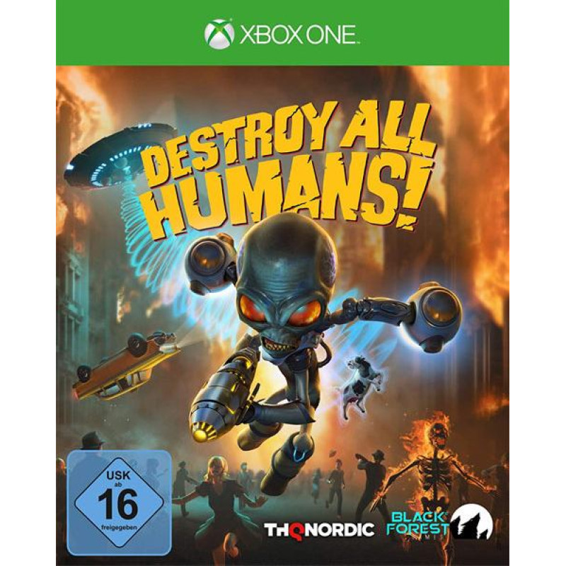 XBOX1 Destroy all Humans! Xbox One video spēle