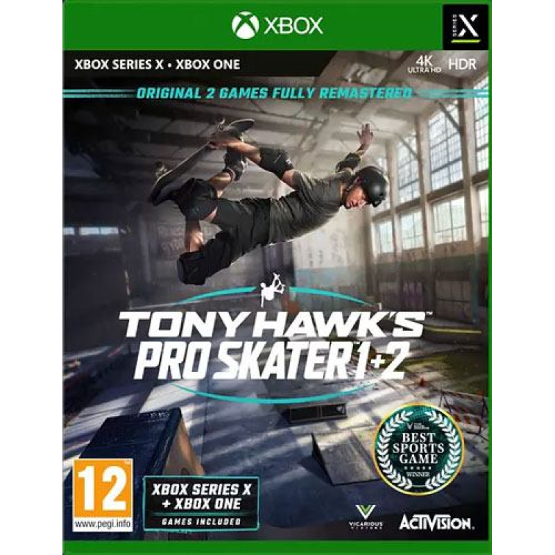 XSX Tony Hawks Pro Skater 1+2 Xbox Series X video spēle