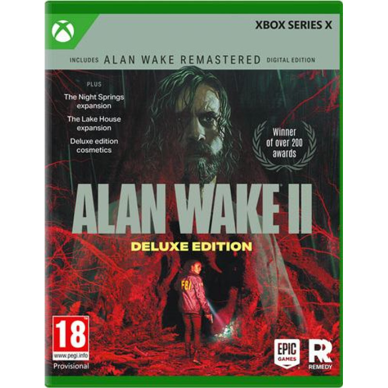 XSX Alan Wake II (2) Deluxe Edition Xbox Series X video spēle