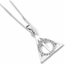 Carat Shop Harry Potter - Sterling Silver Deathly Hallows necklace with crystals (BHPSN002)