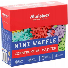Marioinex Klocki mini waffle - konstruktor majster 200 elementów