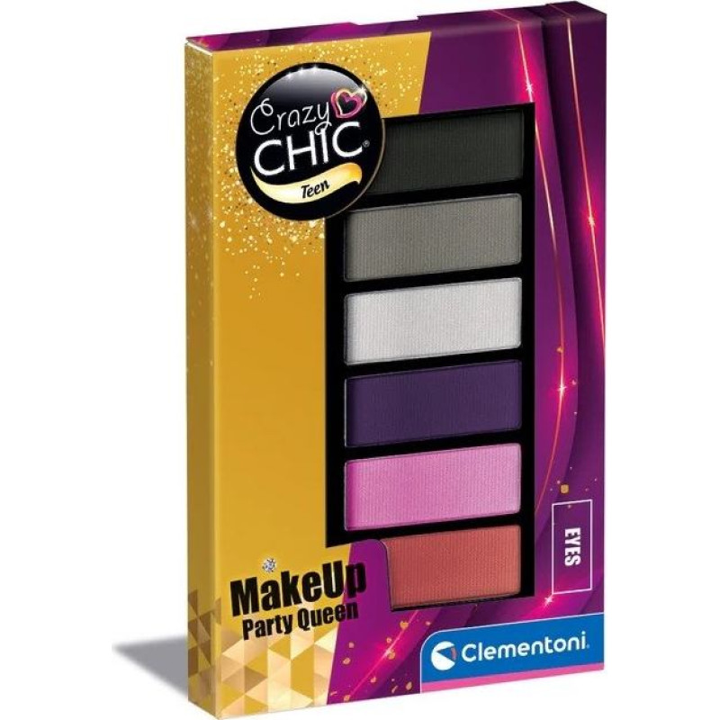 Clementoni Kosmetyki crazy chic paletka party queen
