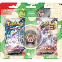 Pokemon TCG Back to School Eraser Blister - Lechnok / Smoliv (Assorted)