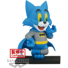 Banpresto WB 100Th Anniversary: Tom And Jerry - Tom as Batman (Ver.A) Figure (8cm) (88441)