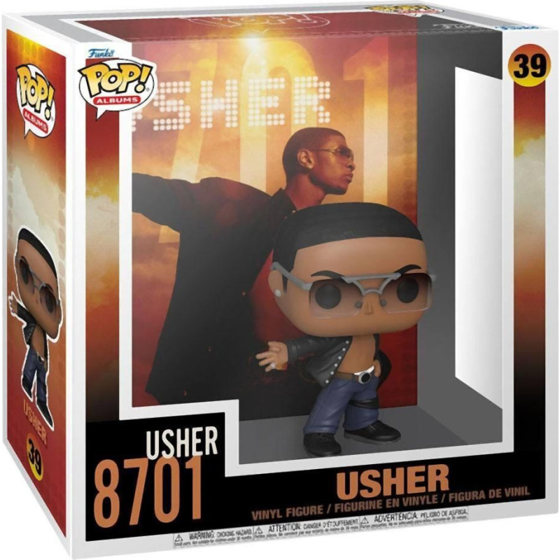 Funko Pop! Albums: Usher - Usher 8701 #39 Vinyl Figure