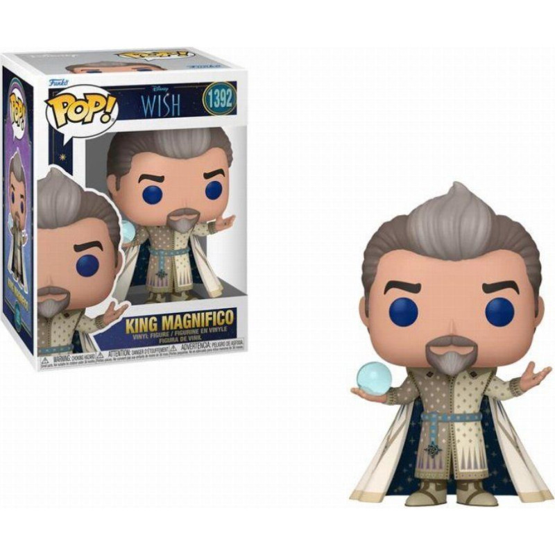 Funko Pop! Disney: Wish - King Magnifico #1392 Vinyl Figure