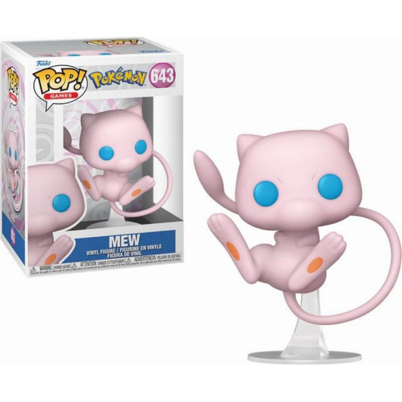 Funko Pop! Games: Pokemon - Mew #643 Vinyl Figure