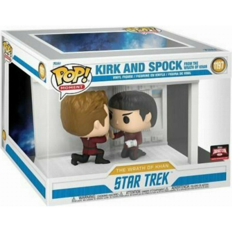 Funko Pop! Moments: Star Trek: Wrath of Khan - Kirk and Spock from the Wrath of Khan (Special Edition) #1197 Vinyl Figure