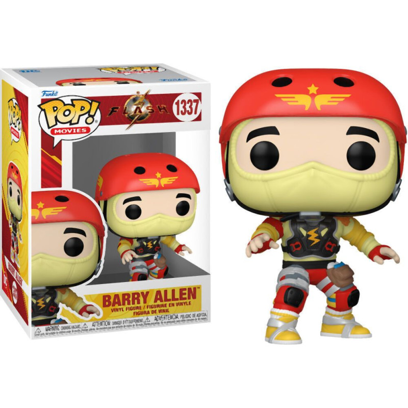 Funko Pop! Movies DC: The Flash - Barry Allen (Homemade Suit) #1337 Vinyl Figure