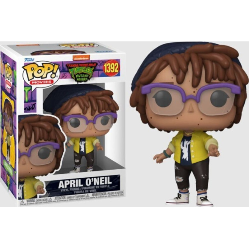 Funko Pop! Movies: Teenage Mutant Ninja Turtles Mutant Mayhem - April O Neil #1392 Vinyl Figure