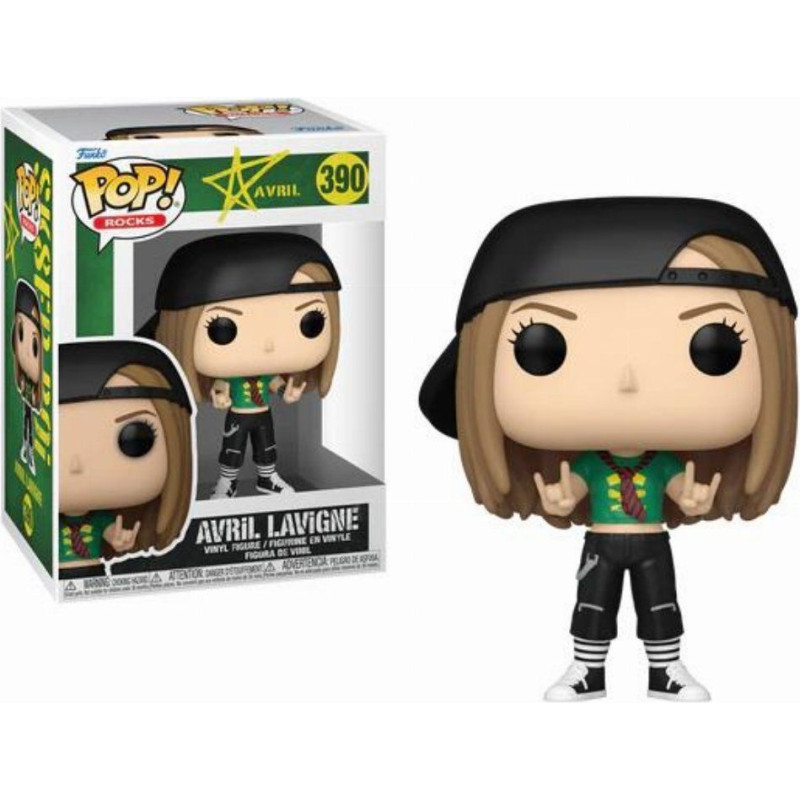 Funko Pop! Rocks: Avril Lavigne - Sk8ter Boi #390 Vinyl Figure