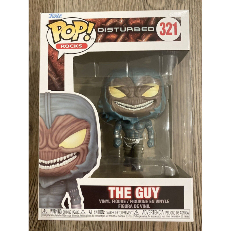 Funko Pop! Rocks: Disturbed - The Guy (Disturbed Μascot) #321 Vinyl Figure