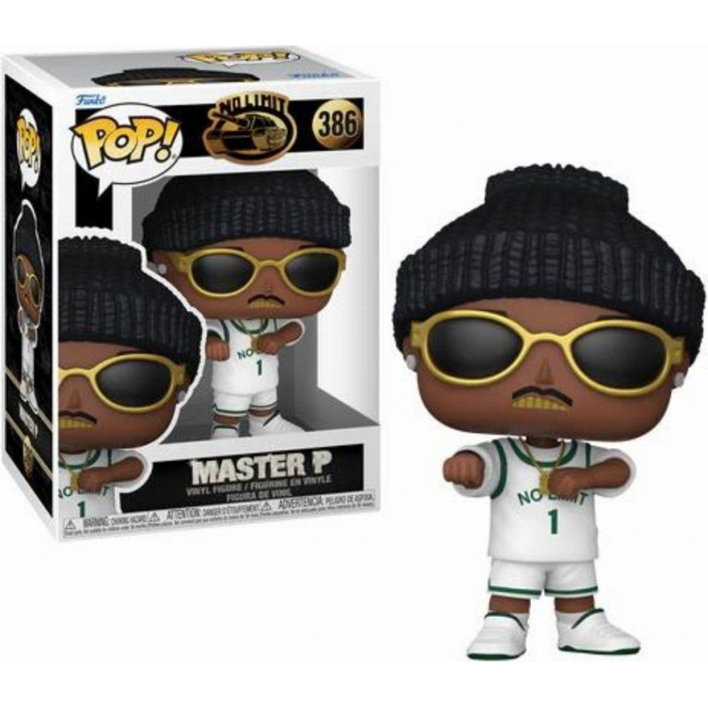 Funko Pop! Rocks: No Limit - Master P #386 Vinyl Figure