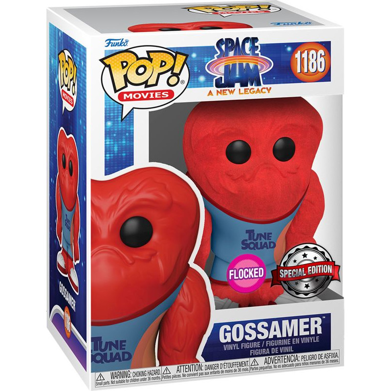 Funko Pop! Space Jam: A New Legacy - Gossamer (Flocked) (Special Edition) #1186Vinyl Figure