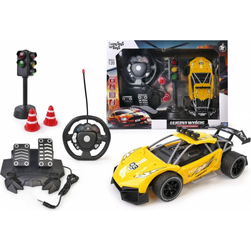 Artyk Auto r/c z kierownicą i pedałami
