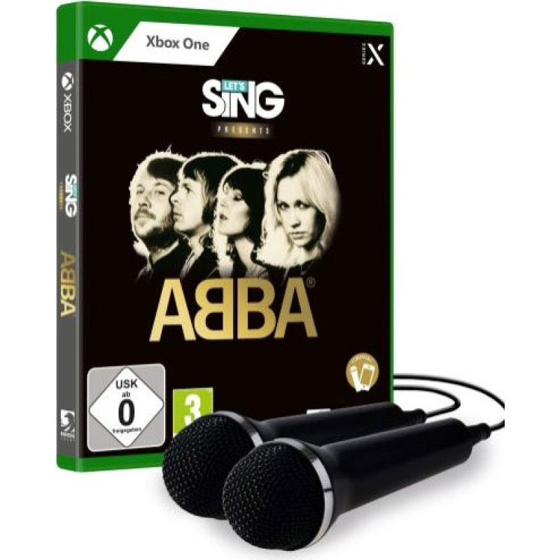 XSX Lets Sing ABBA + 2 Mics Xbox Series X video spēle