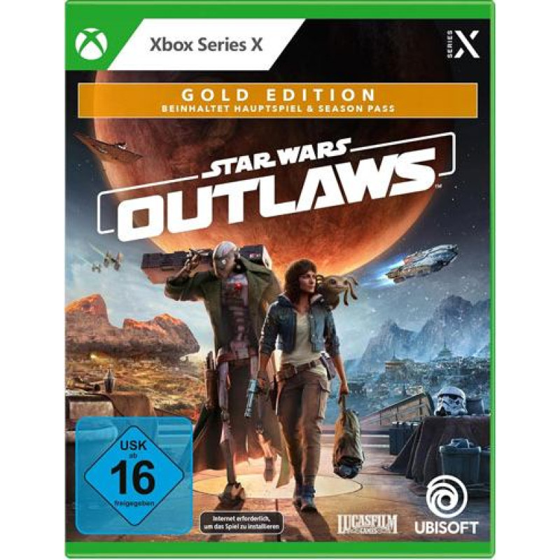XSX Star Wars Outlaws Gold Edition Xbox Series X video spēle