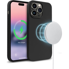 Crong Color cover magnetic etui iphone 14 pro max magsafe czarne