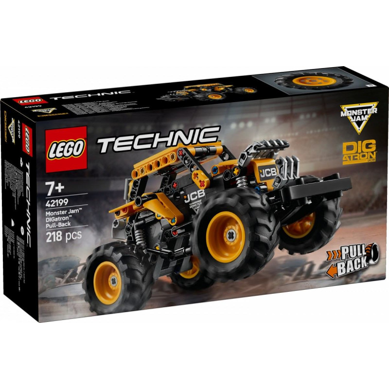 Lego Klocki technic 42199 monster jam digatron z napędem pull-back