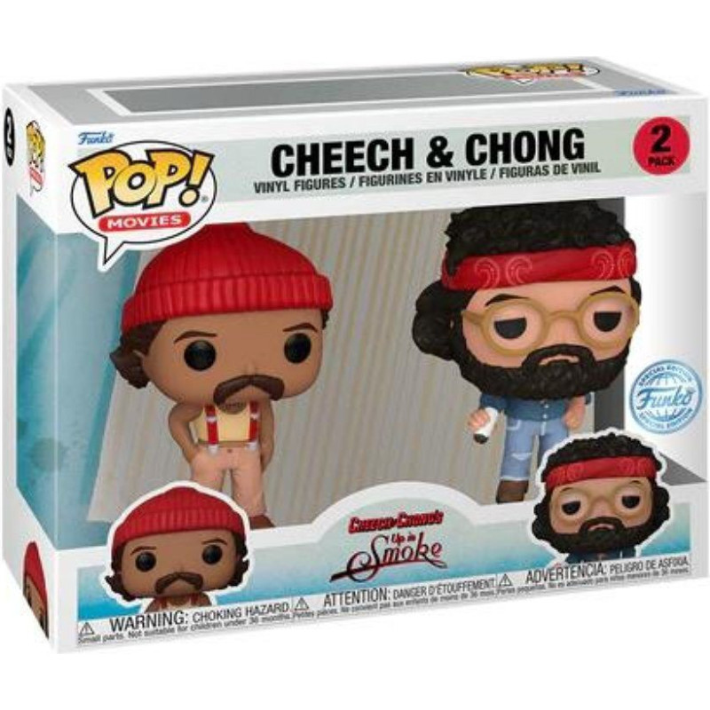 Funko Pop! 2-Pack Movies: Cheech  Chongs Up In Smoke - Cheech / Chong (Funko Exclusive) Vinyl Figures